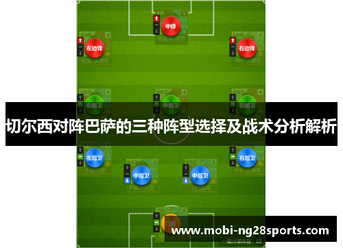 切尔西对阵巴萨的三种阵型选择及战术分析解析